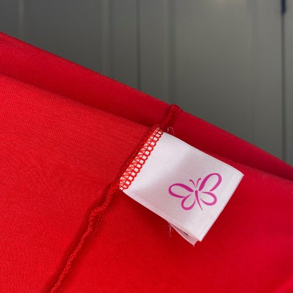 Red Wrap Dress - Picture 5 of 5